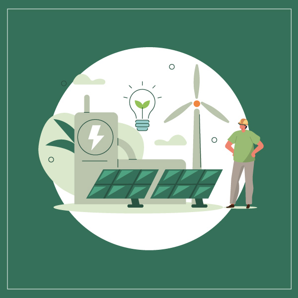 Eficiencia energética en la construcción de edificios. Trabajadores de la obra Eficiencia energética en la construcción de edificios. Trabajadores de la obra